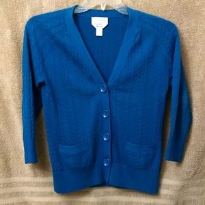 Green Women's Talbot's petites sweater, size Small